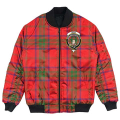 Clan Ross Modern Tartan Crest Bomber Jacket AN24 Ross Modern Tartan Tartan Bomber Jacket   