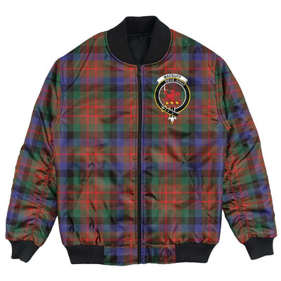 Clan MacDuff Hunting Modern Tartan Crest Bomber Jacket