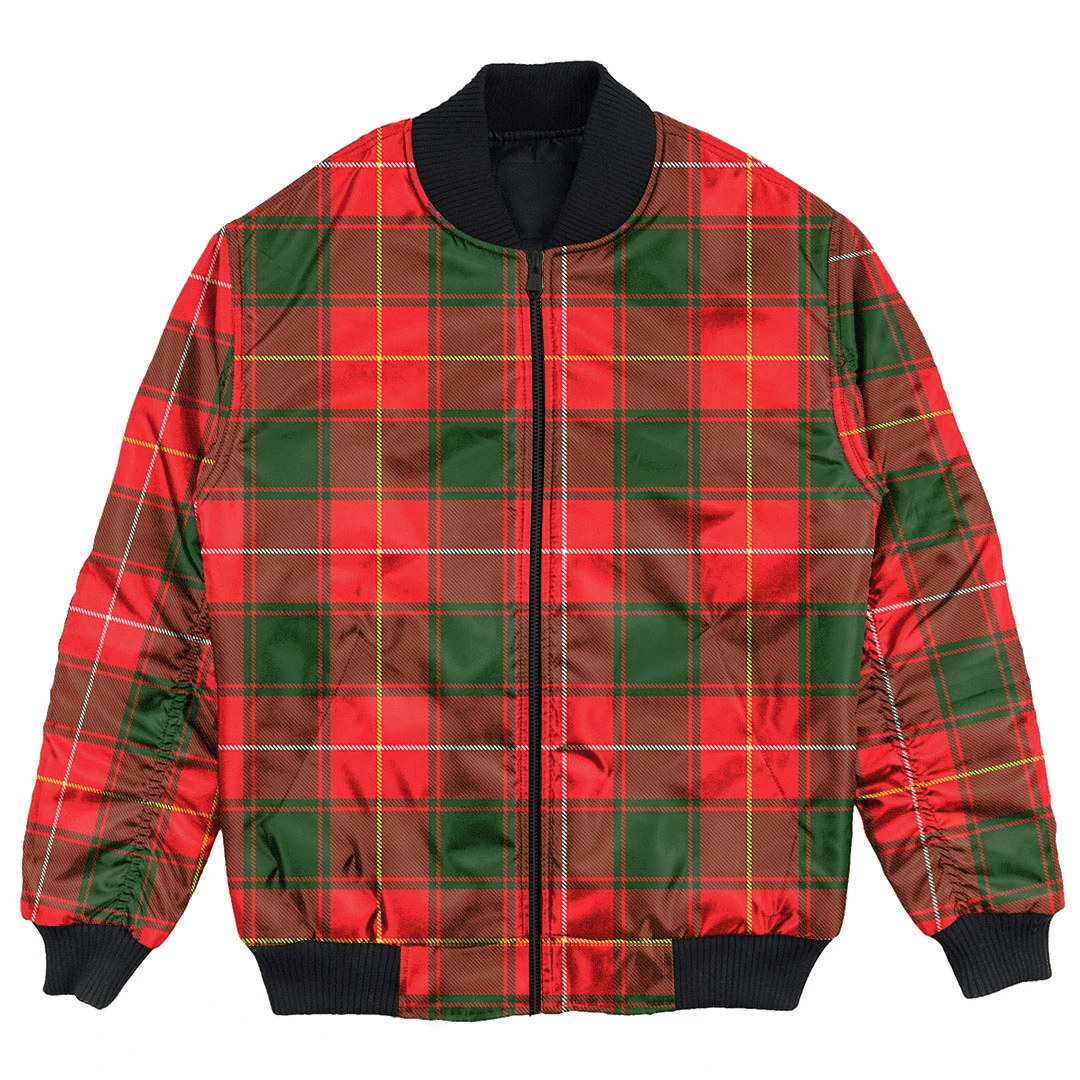Clan MacPhee Modern Tartan Clan Bomber Jacket OD95 MacPhee Modern Tartan Tartan Bomber Jacket   