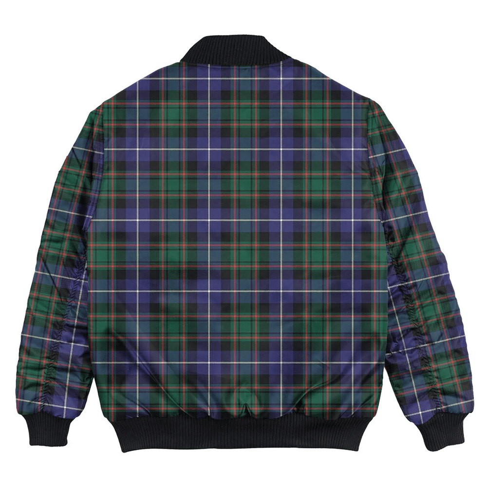 Clan MacRae Hunting Modern Tartan Clan Bomber Jacket DL84 MacRae Hunting Modern Tartan Tartan Bomber Jacket   
