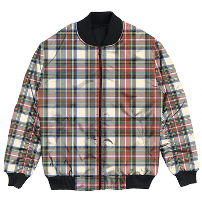 Clan Stewart Dress Ancient Tartan Clan Bomber Jacket CO95