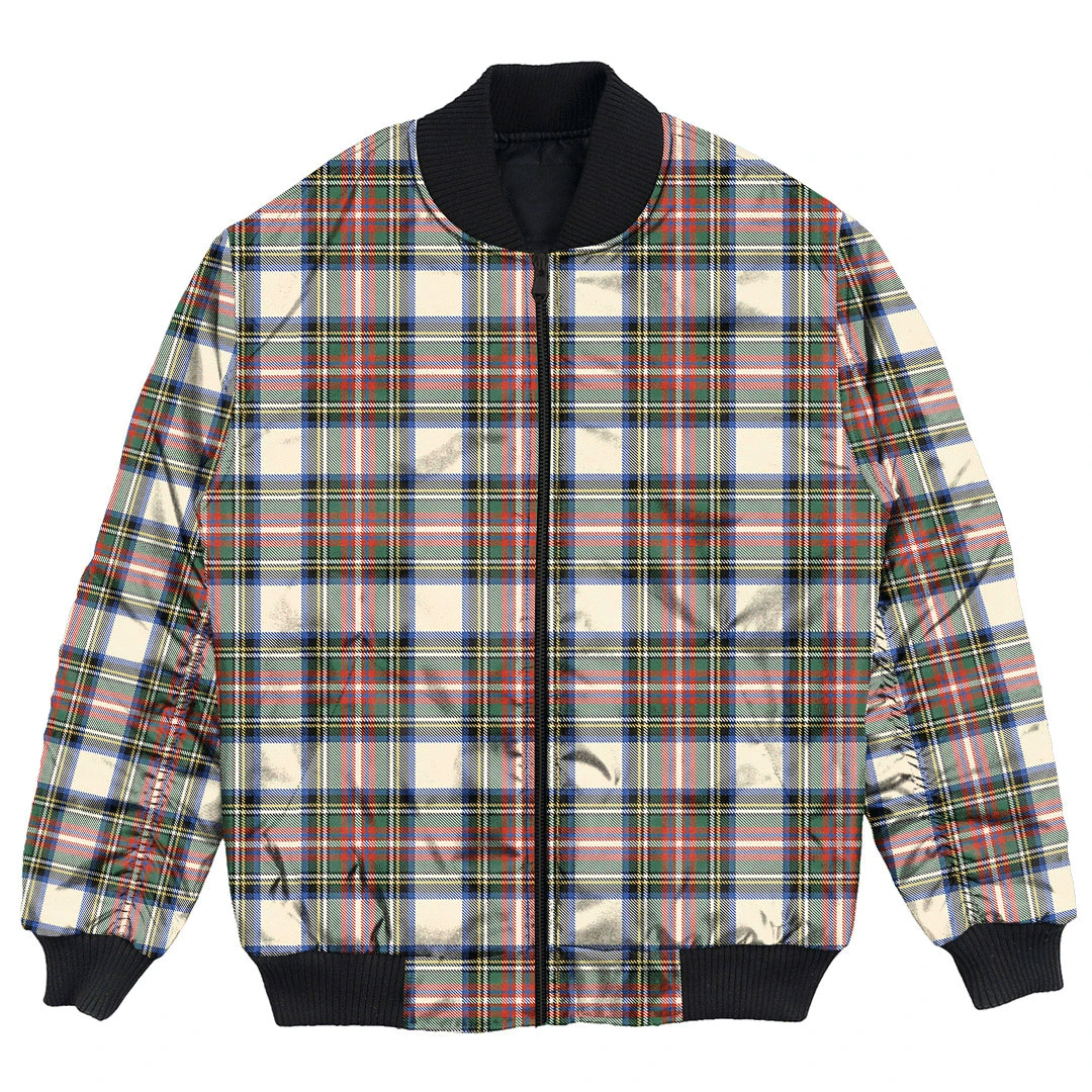 Clan Stewart Dress Ancient Tartan Clan Bomber Jacket CO95 Stewart Dress Ancient Tartan Tartan Bomber Jacket   