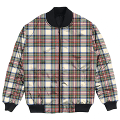 Clan Stewart Dress Ancient Tartan Clan Bomber Jacket CO95 Stewart Dress Ancient Tartan Tartan Bomber Jacket   