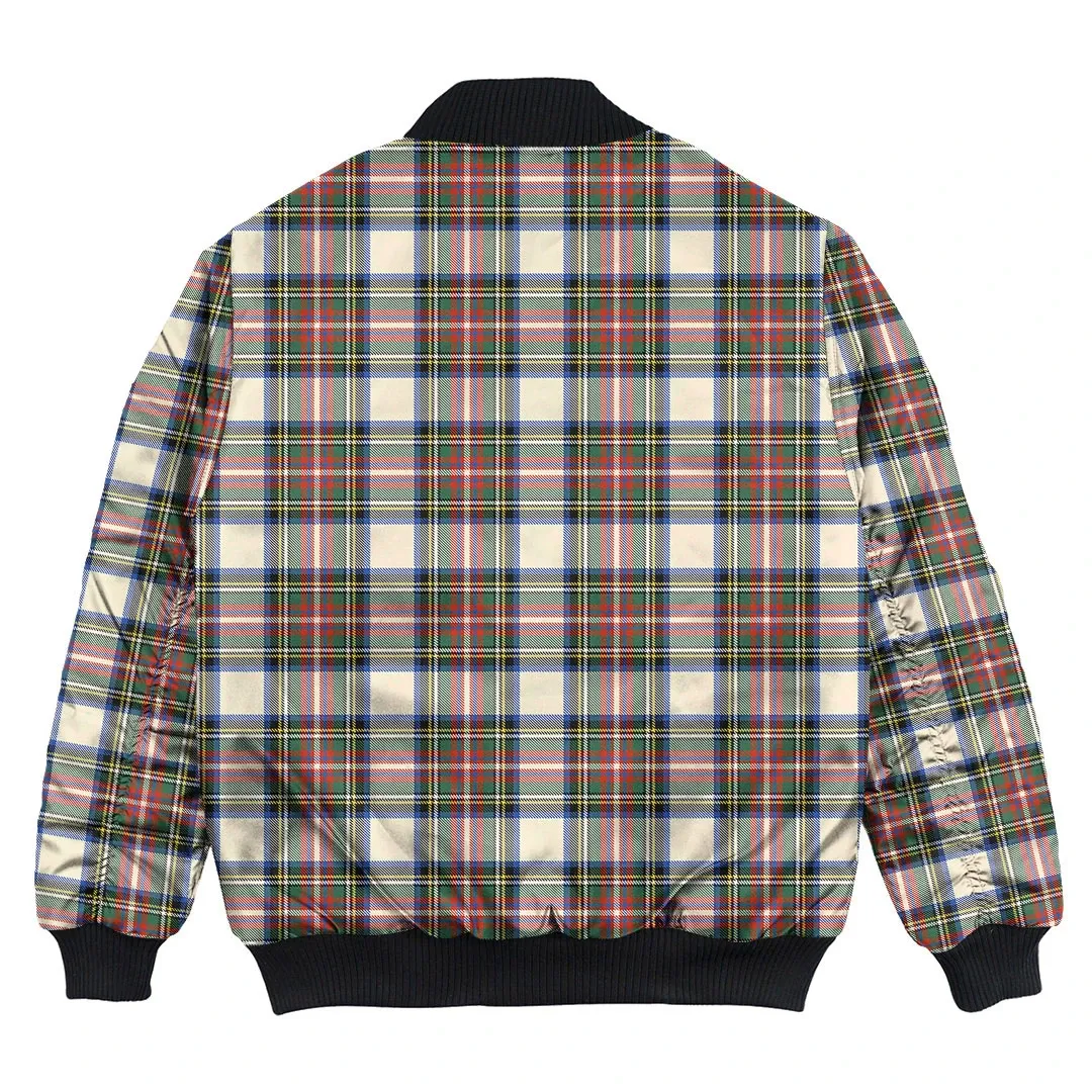 Clan Stewart Dress Ancient Tartan Clan Bomber Jacket CO95 Stewart Dress Ancient Tartan Tartan Bomber Jacket   