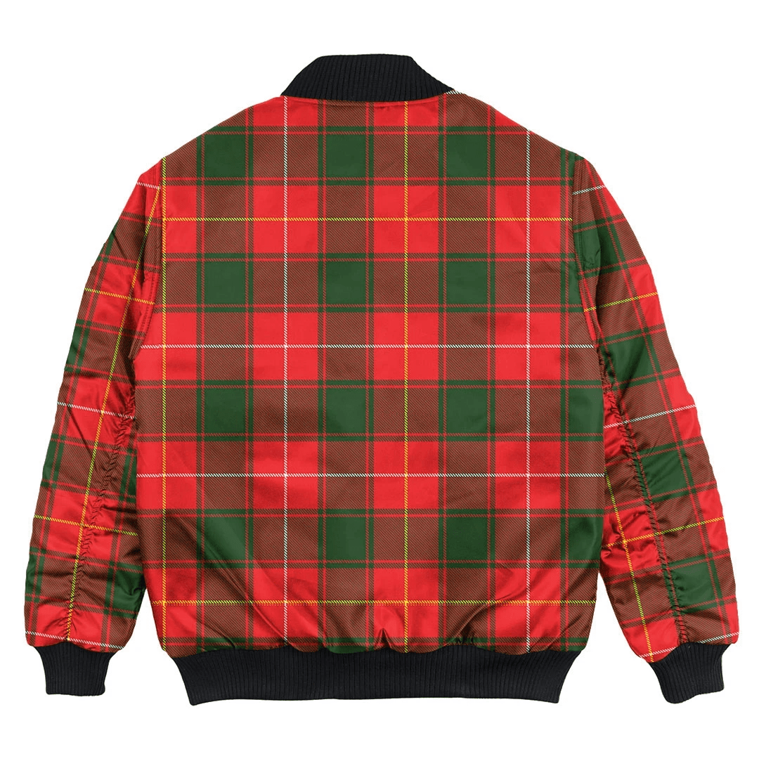 Clan MacPhee Modern Tartan Clan Bomber Jacket OD95 MacPhee Modern Tartan Tartan Bomber Jacket   