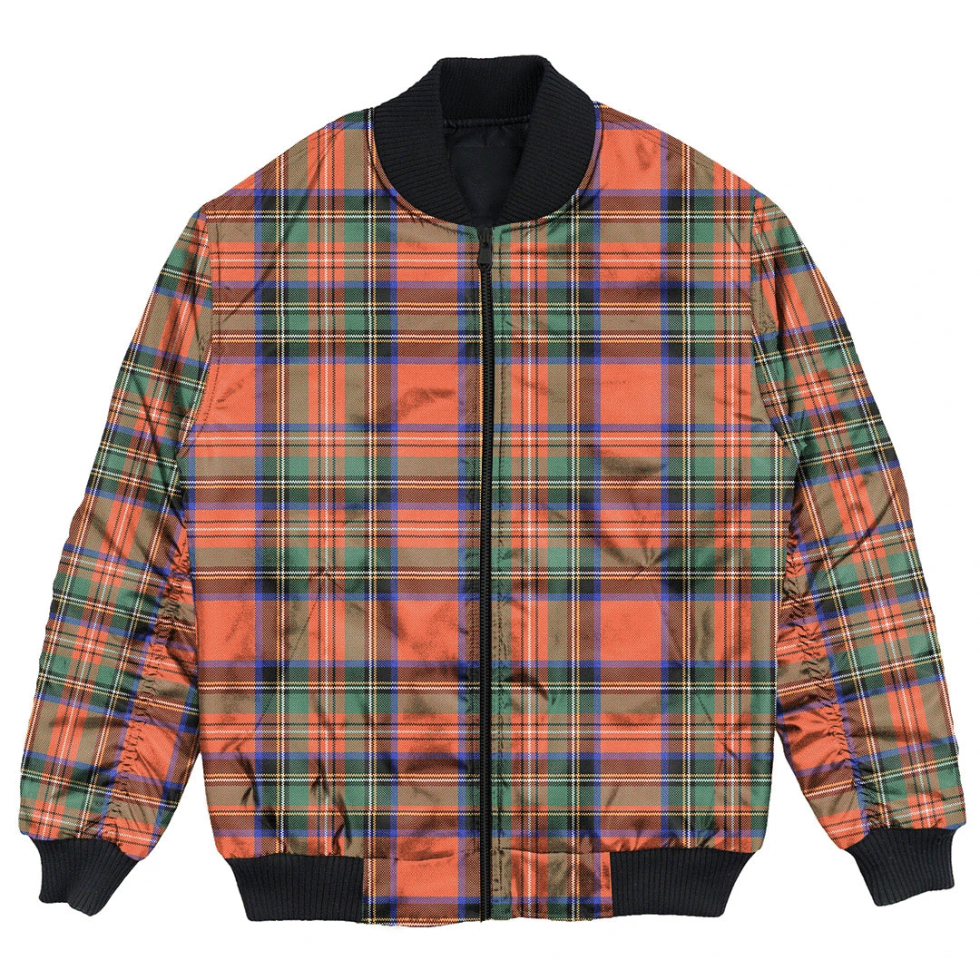 Clan Stewart Royal Ancient Tartan Clan Bomber Jacket SO84 Stewart Royal Ancient Tartan Tartan Bomber Jacket   
