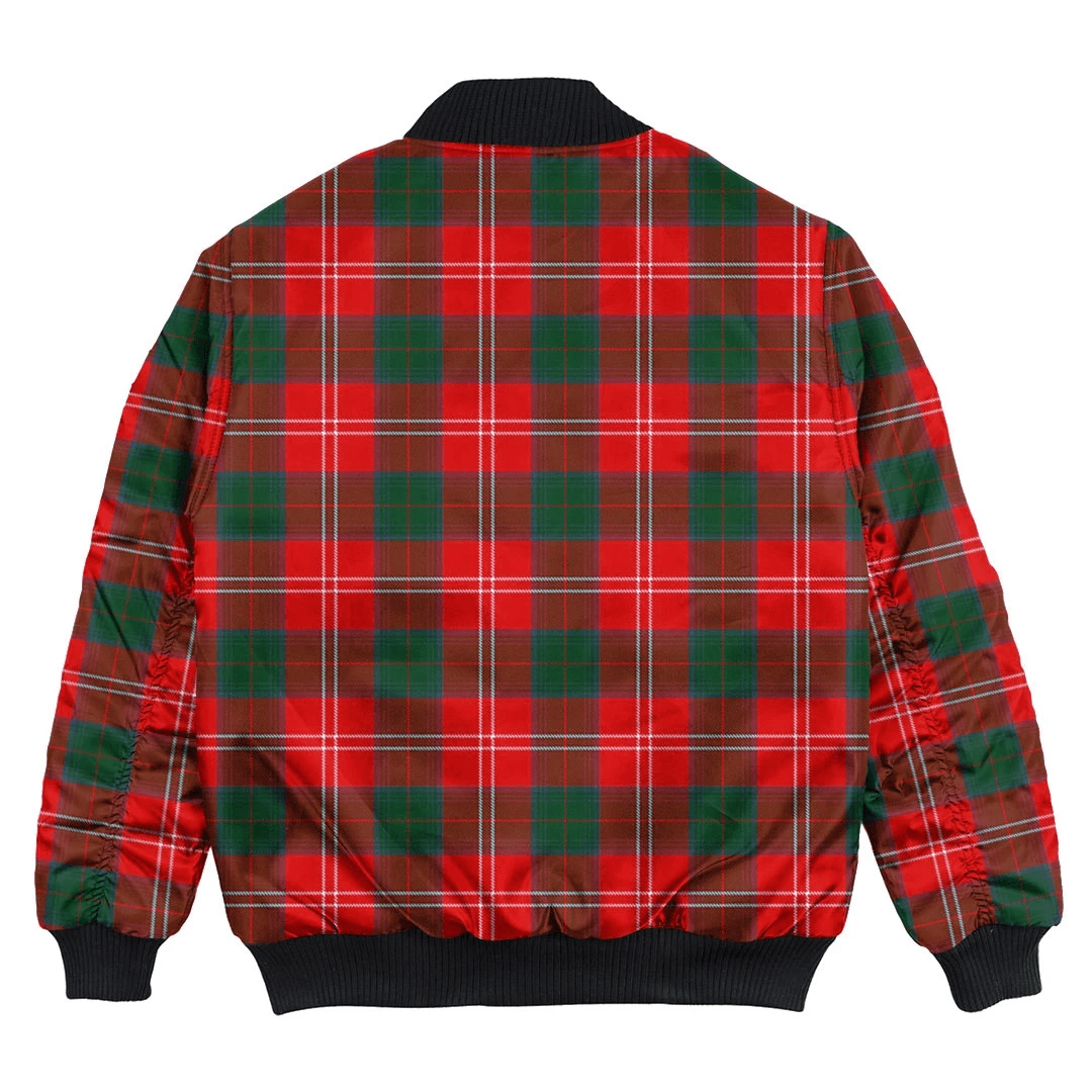 Clan Clan Chisholm Modern Tartan Clan Bomber Jacket XT99 Chisholm Modern Tartan Tartan Bomber Jacket   