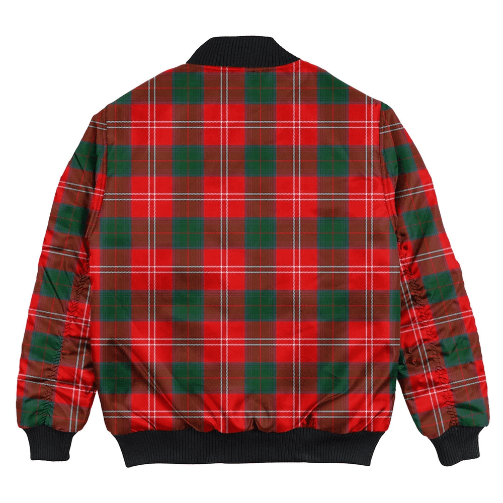 Clan Clan Chisholm Modern Tartan Clan Bomber Jacket XT99 Chisholm Modern Tartan Tartan Bomber Jacket   