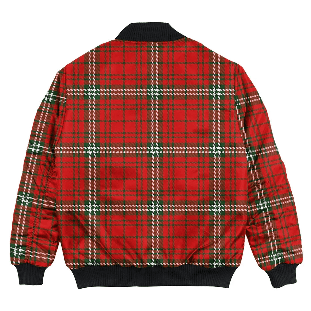 Clan MacLay Modern Tartan Clan Bomber Jacket HE25 MacLay Modern Tartan Tartan Bomber Jacket   