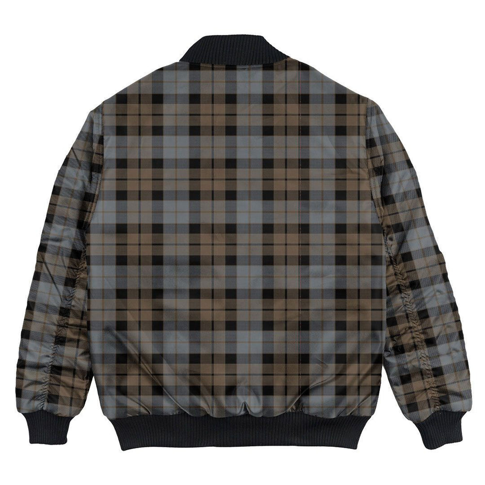 Clan MacKay Weathered Tartan Clan Bomber Jacket RS75 MacKay Weathered Tartan Tartan Bomber Jacket   