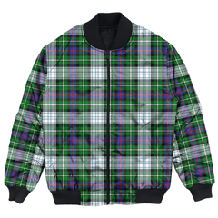 Clan MacKenzie Dress Modern Tartan Bomber Jacket FN73 MacKenzie Dress Modern Tartan Tartan Bomber Jacket   