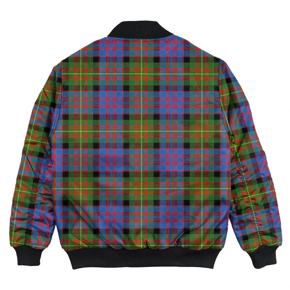 Clan Carnegie Ancient Tartan Clan Bomber Jacket GN82 Carnegie Ancient Tartan Tartan Bomber Jacket   