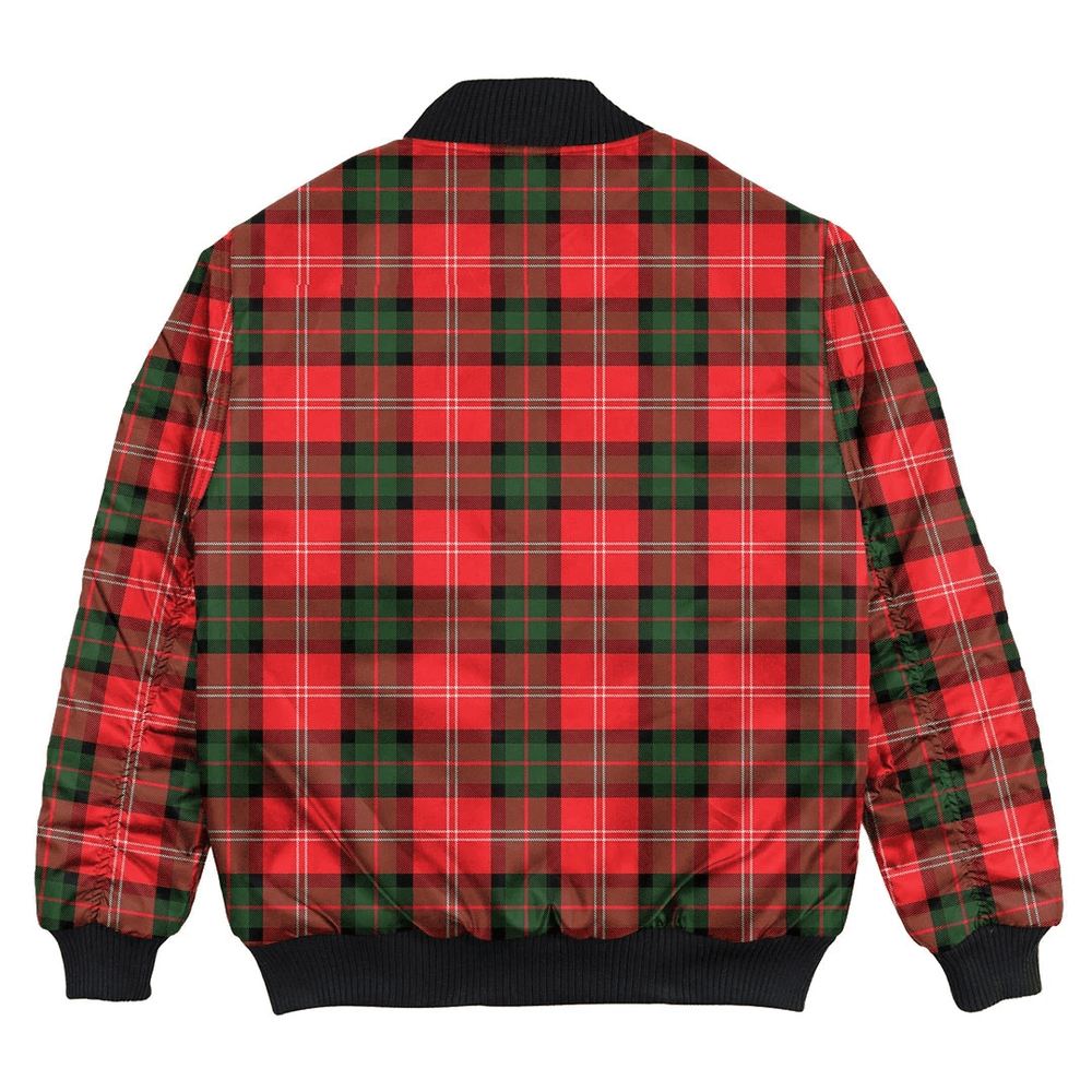 Clan Nesbitt Modern Tartan Clan Bomber Jacket FR59 Nesbitt Modern Tartan Tartan Bomber Jacket   