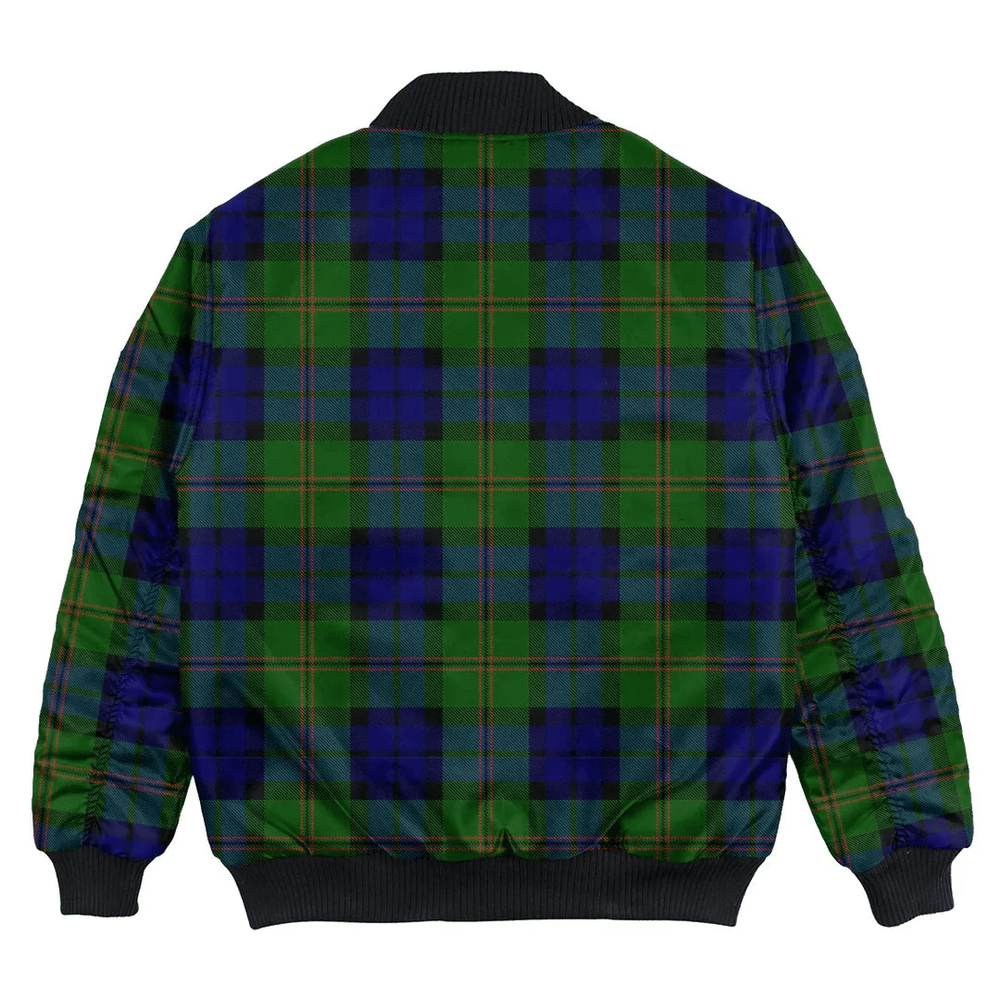 Clan Dundas Modern Tartan Bomber Jacket YQ86 Dundas Modern Tartan Tartan Bomber Jacket   