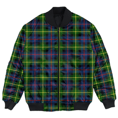 Clan Farquharson Modern Tartan Bomber Jacket FX79 Farquharson Modern Tartan Tartan Bomber Jacket   