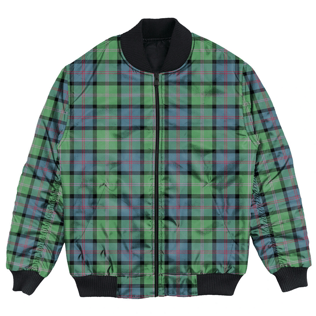 Clan MacThomas Ancient Tartan Bomber Jacket HS10 MacThomas Ancient Tartan Tartan Bomber Jacket   