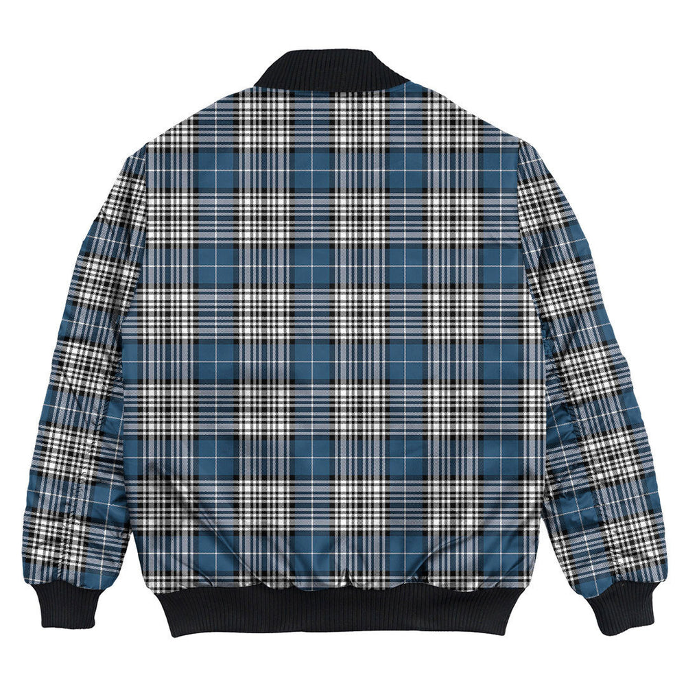 Clan Napier Modern Tartan Bomber Jacket SF65 Napier Modern Tartan Tartan Bomber Jacket   