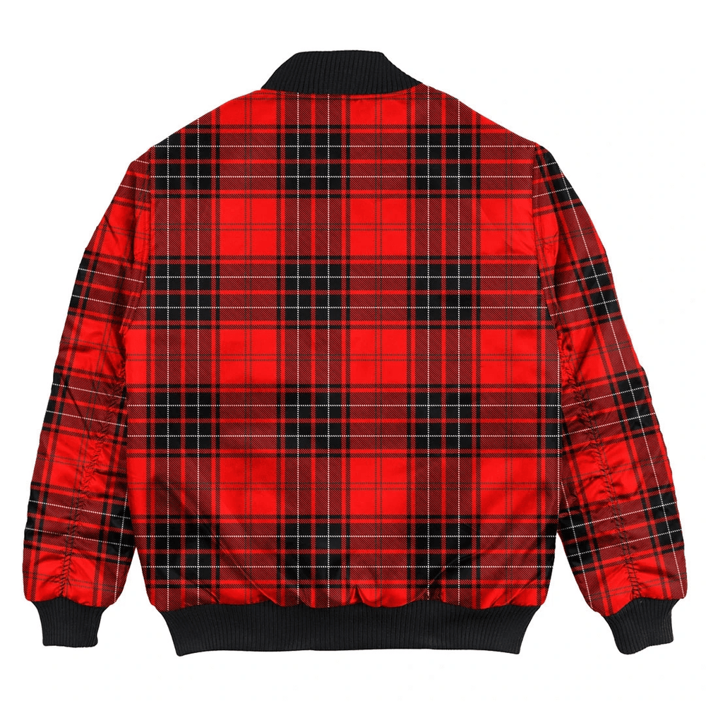Clan Wemyss Modern Tartan Bomber Jacket BL85 Wemyss Modern Tartan Tartan Bomber Jacket   