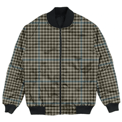 Clan Haig Check Tartan Bomber Jacket TF16 Haig Check Tartan Tartan Bomber Jacket   