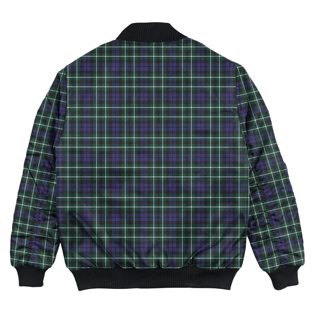 Clan Graham of Montrose Modern Tartan Bomber Jacket WX62 Graham of Montrose Modern Tartan Tartan Bomber Jacket   