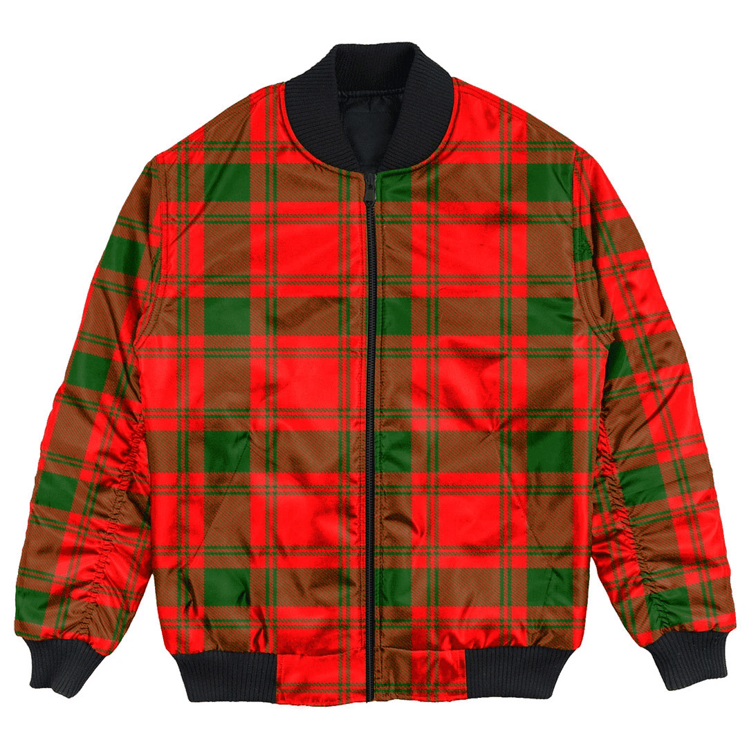 Clan MacQuarrie Modern Tartan Bomber Jacket XL95 MacQuarrie Modern Tartan Tartan Bomber Jacket   