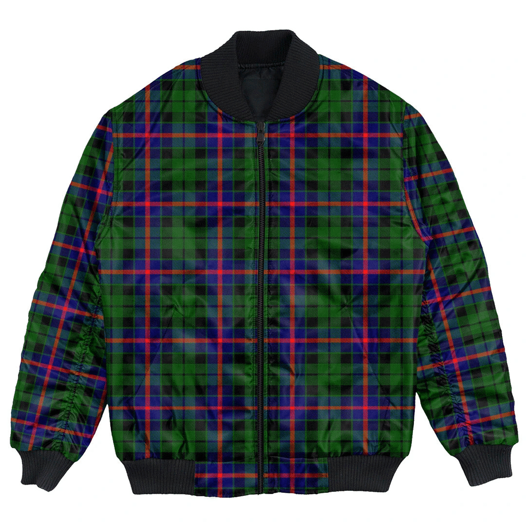 Clan Morrison Modern Tartan Bomber Jacket YU59 Morrison Modern Tartan Tartan Bomber Jacket   