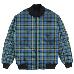 Clan Weir Ancient Tartan Bomber Jacket ZA31 Weir Ancient Tartan Tartan Bomber Jacket   