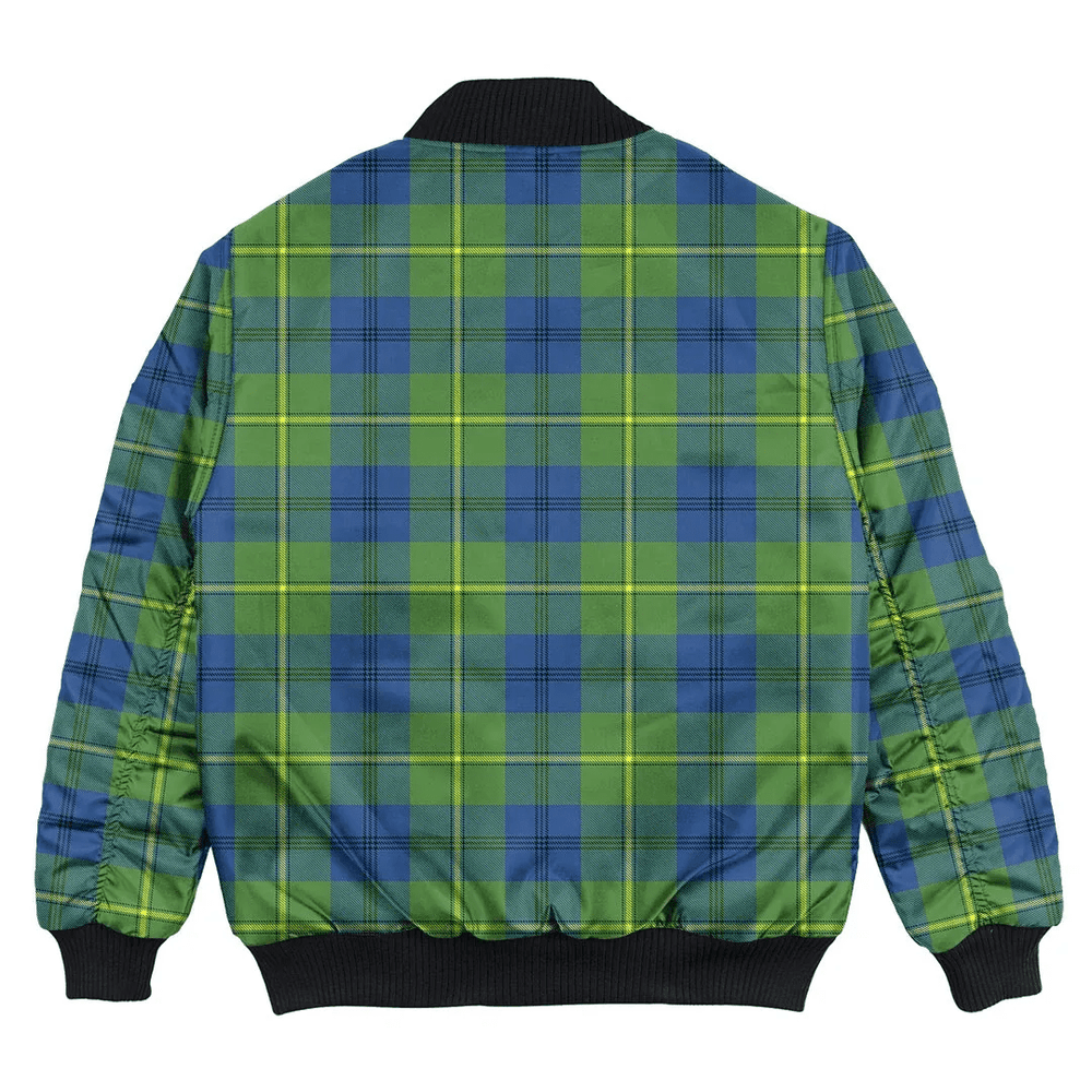 Clan Johnston Ancient Tartan Bomber Jacket EQ21 Johnston Ancient Tartan Tartan Bomber Jacket   