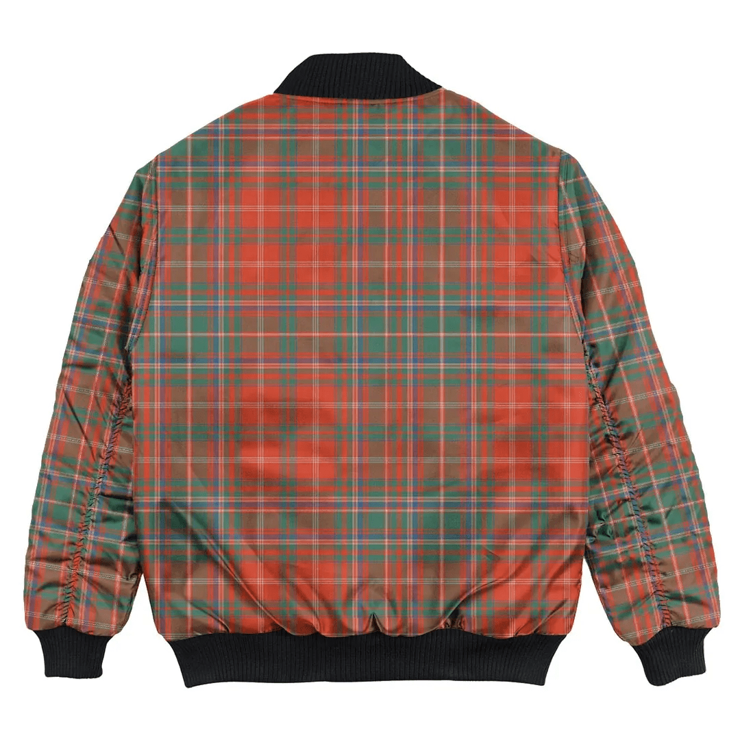 Clan MacDougall Ancient Tartan Bomber Jacket MQ79 MacDougall Ancient Tartan Tartan Bomber Jacket   
