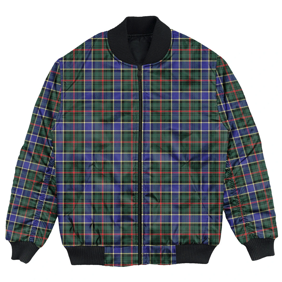 Clan Ogilvie of Airlie Ancient Tartan Bomber Jacket DQ16 Ogilvie of Airlie Ancient Tartan Tartan Bomber Jacket   