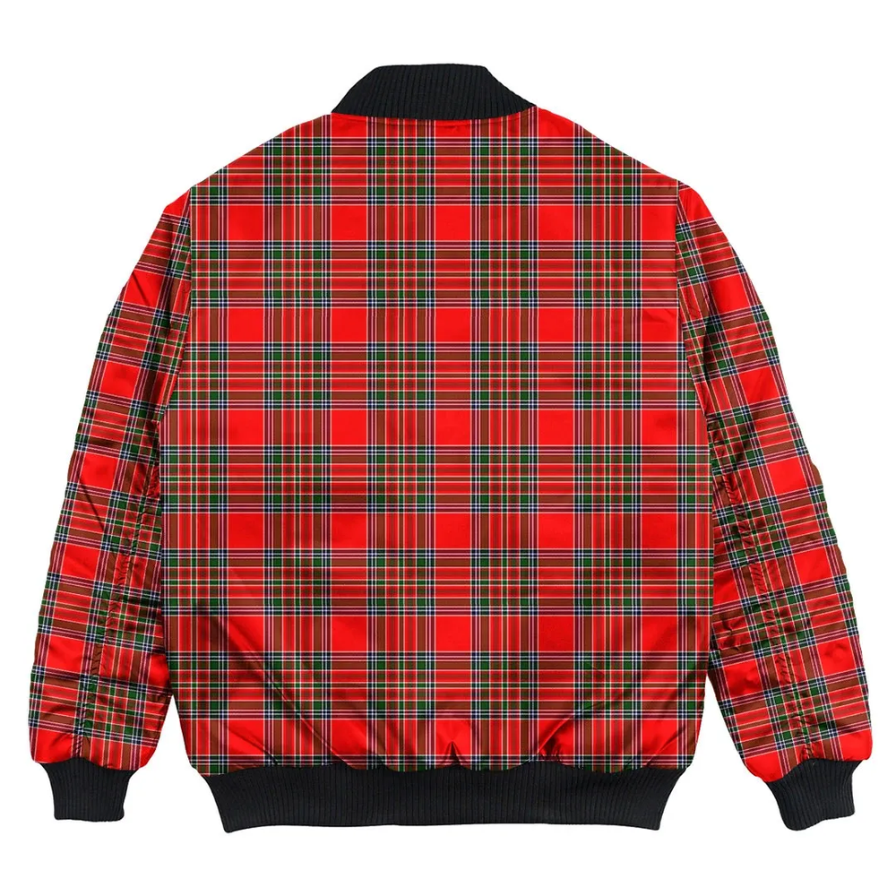 Clan MacBean Modern Tartan Bomber Jacket BF34 MacBean Modern Tartan Tartan Bomber Jacket   