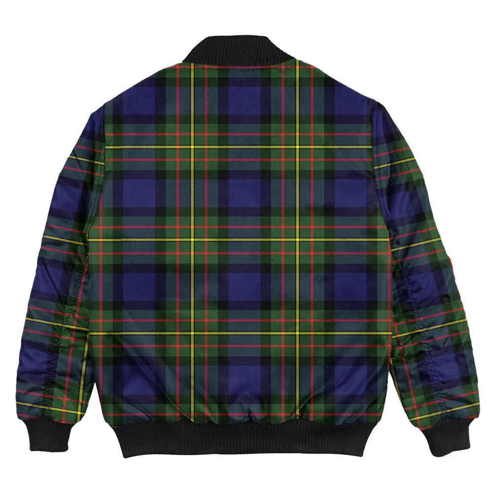 Clan MacLaren Modern Tartan Bomber Jacket XI90 MacLaren Modern Tartan Tartan Bomber Jacket   