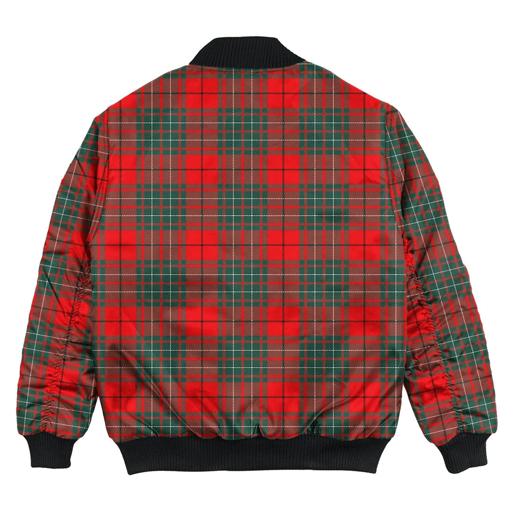 Clan Cumming Modern Tartan Bomber Jacket MS68 Cumming Modern Tartan Tartan Bomber Jacket   