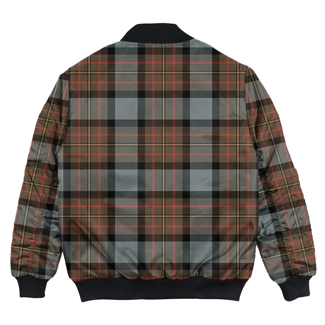 Clan MacLaren Weathered Tartan Bomber Jacket BL15 MacLaren Weathered Tartan Tartan Bomber Jacket   