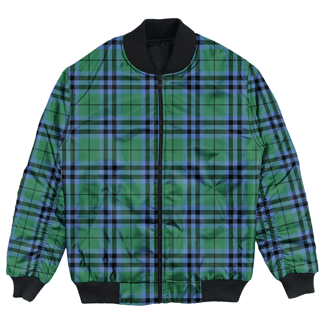 Clan Keith Ancient Tartan Bomber Jacket SX16 Keith Ancient Tartan Tartan Bomber Jacket   
