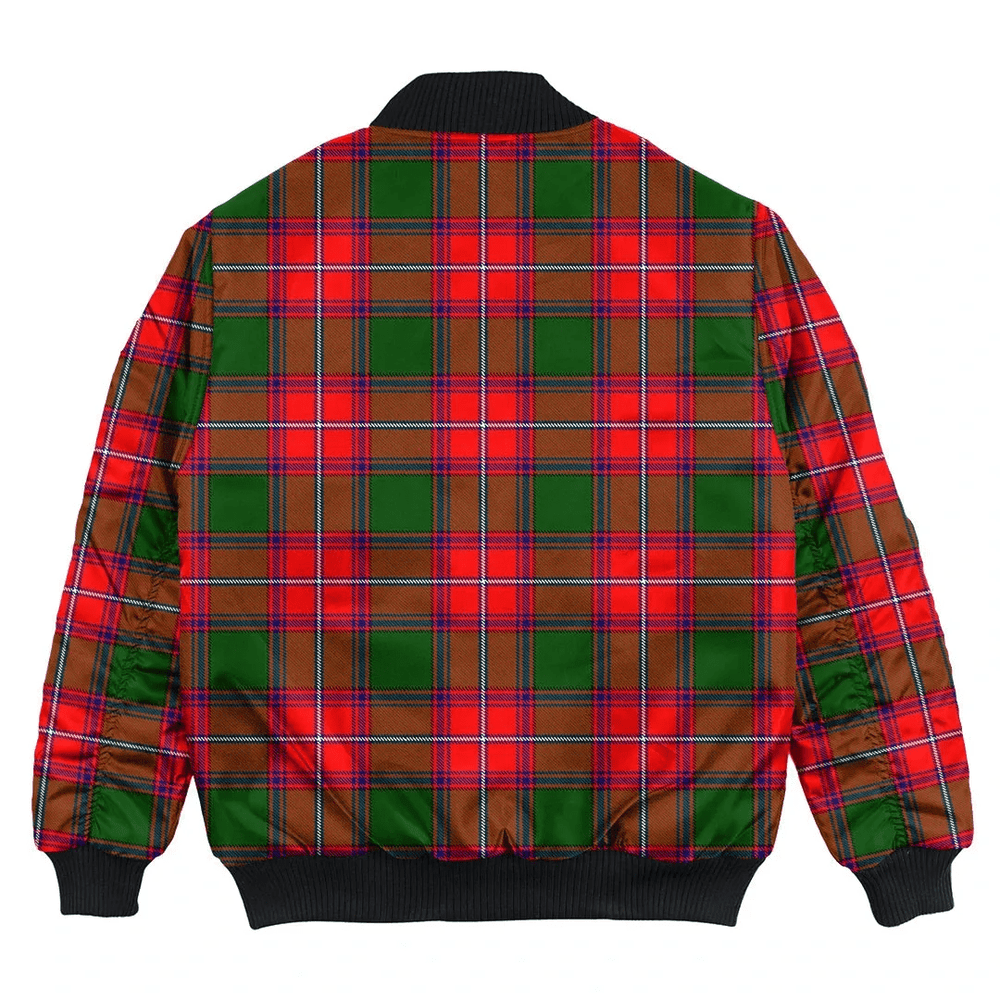 Clan Rattray Modern Tartan Bomber Jacket GB95 Rattray Modern Tartan Tartan Bomber Jacket   