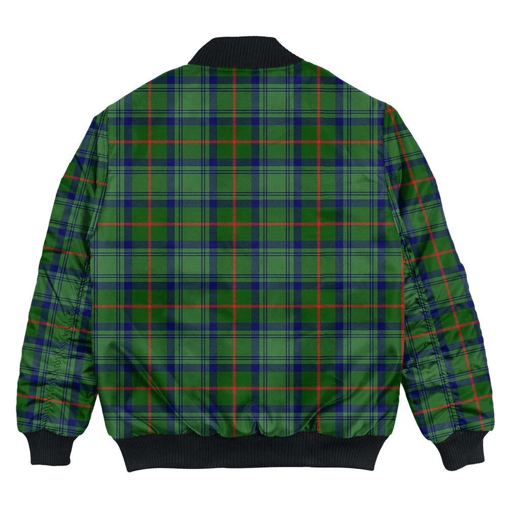 Clan Cranstoun Tartan Bomber Jacket AO25 Cranstoun Tartan Tartan Bomber Jacket   