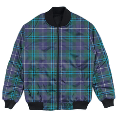 Clan Douglas Modern Tartan Bomber Jacket AR96 Douglas Modern Tartan Tartan Bomber Jacket   