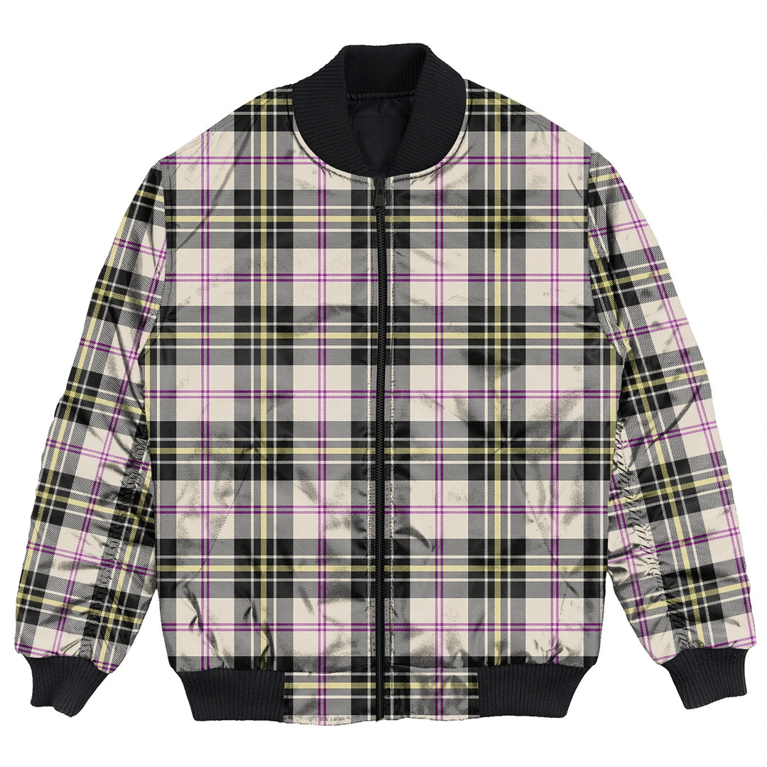 Clan MacPherson Dress Ancient Tartan Bomber Jacket FE87 MacPherson Dress Ancient Tartan Tartan Bomber Jacket   