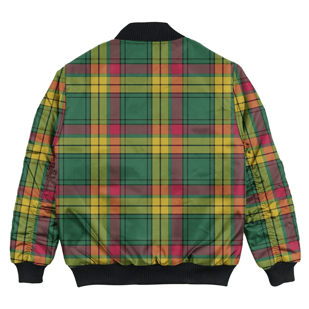 Clan MacMillan Old Ancient Tartan Bomber Jacket NE68 MacMillan Old Ancient Tartan Tartan Bomber Jacket   