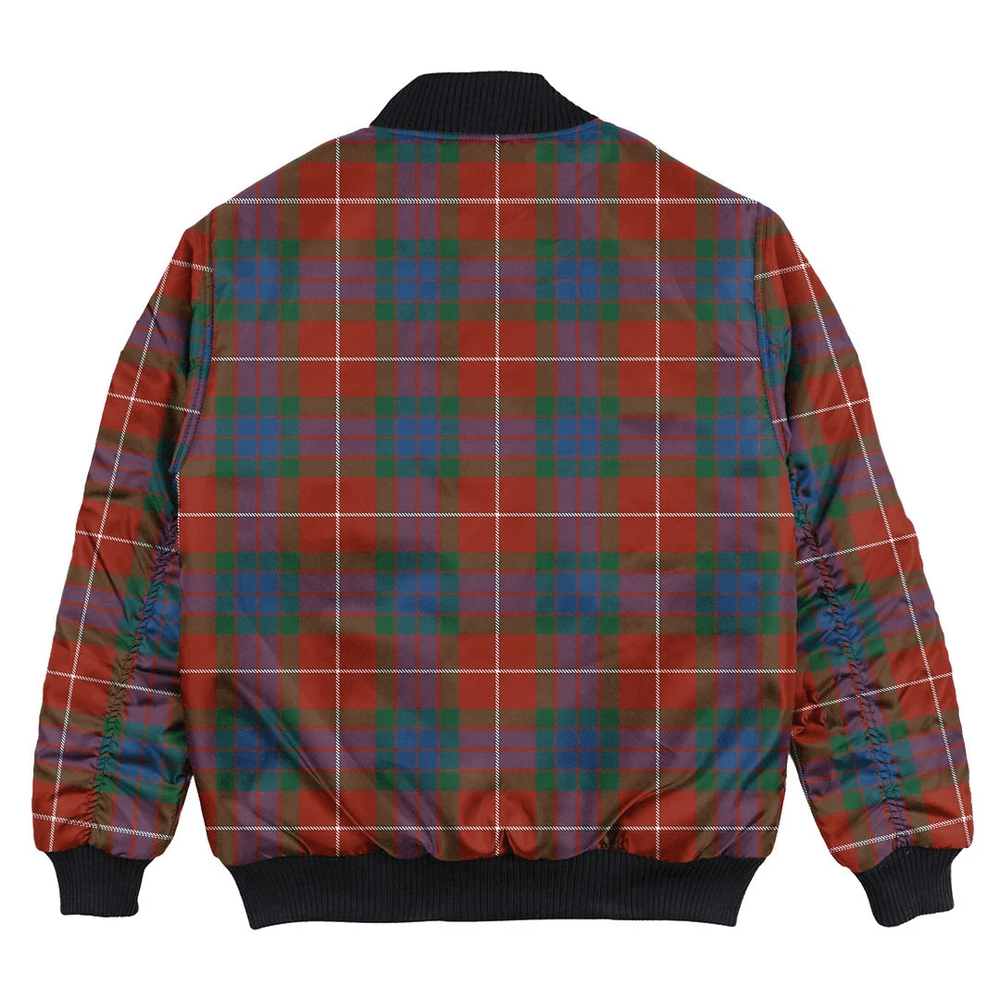 Clan Fraser Ancient Tartan Bomber Jacket LT20 Fraser Ancient Tartan Tartan Bomber Jacket   