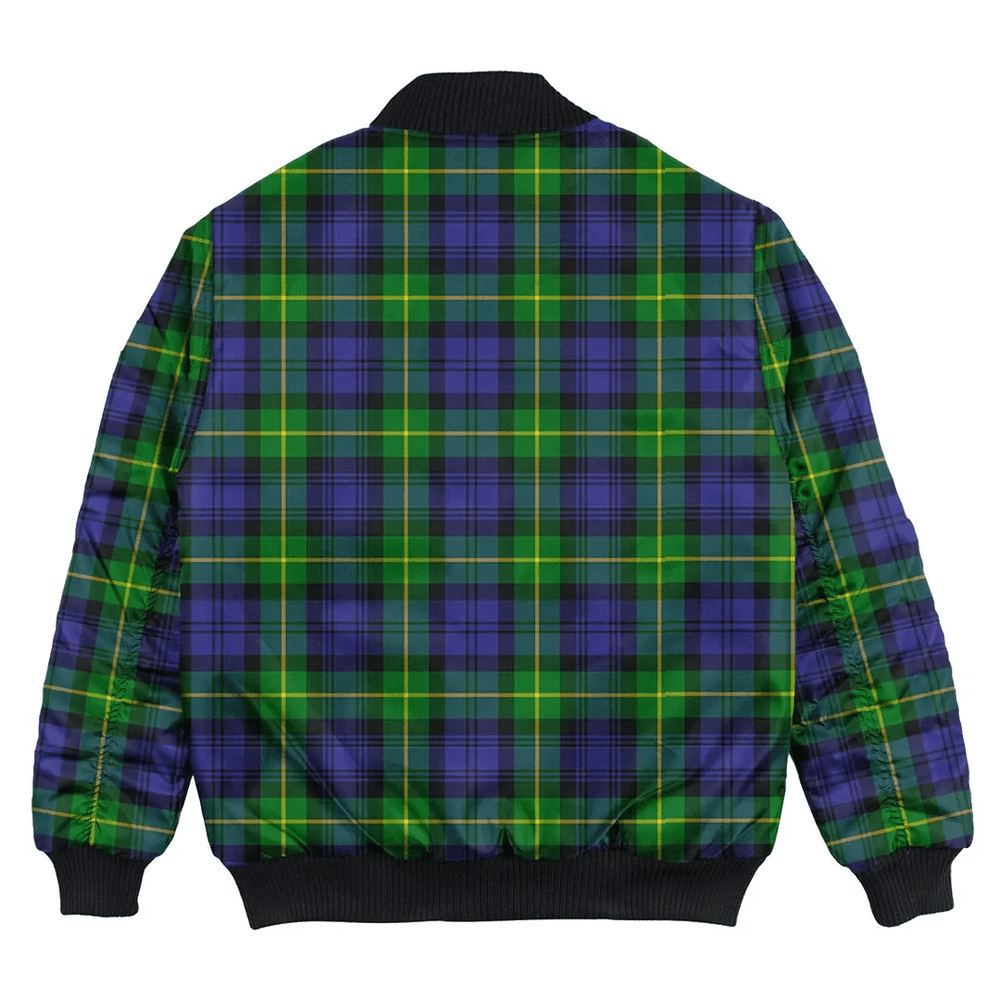 Clan Gordon Modern Tartan Bomber Jacket KR94 Gordon Modern Tartan Tartan Bomber Jacket   