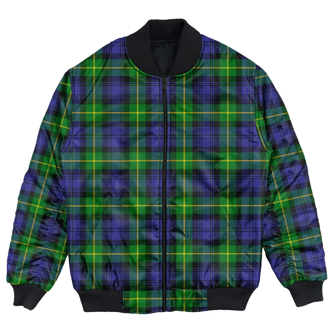 Clan Gordon Modern Tartan Bomber Jacket KR94 Gordon Modern Tartan Tartan Bomber Jacket   