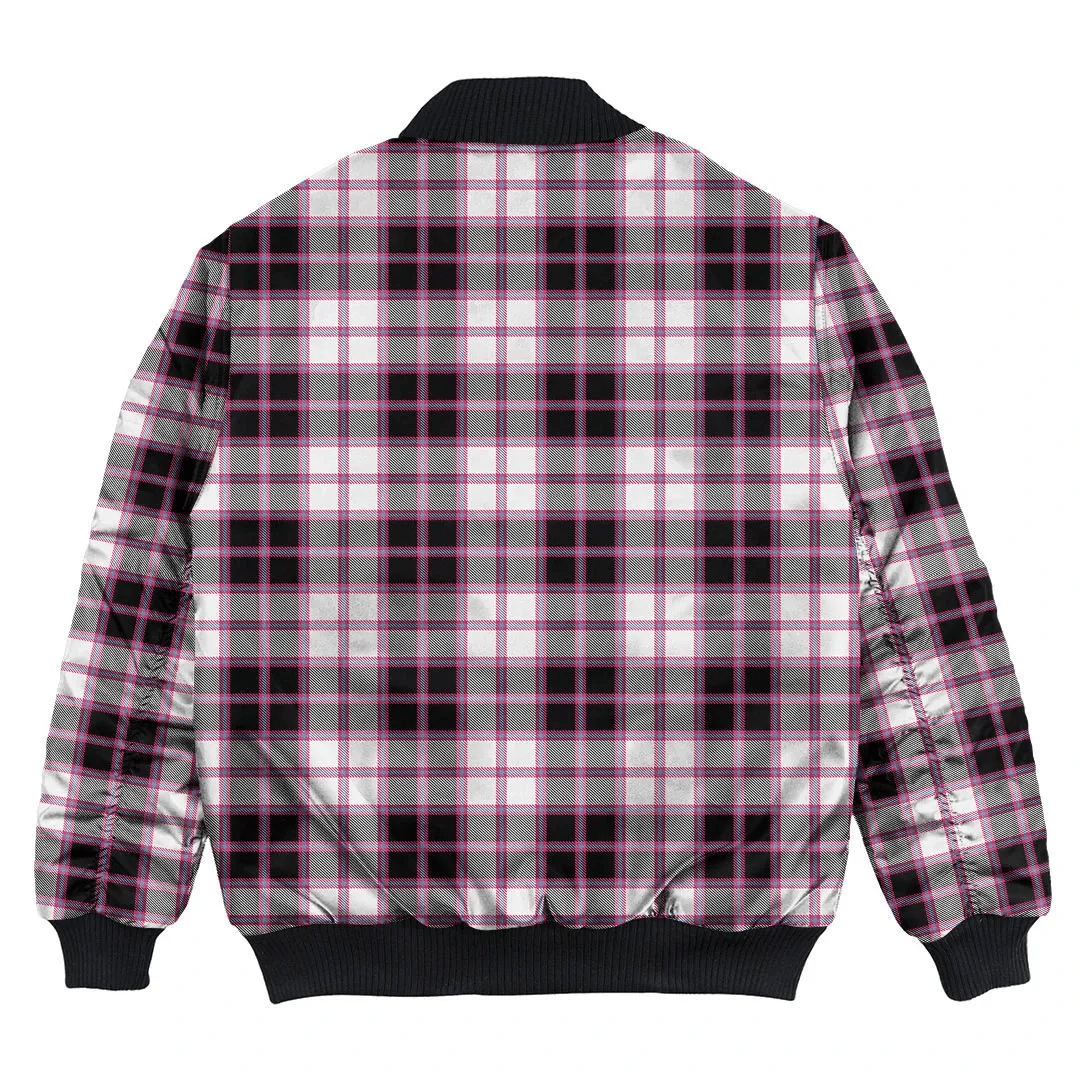 Clan MacPherson Hunting Modern Tartan Bomber Jacket TF64 MacPherson Hunting Modern Tartan Tartan Bomber Jacket   