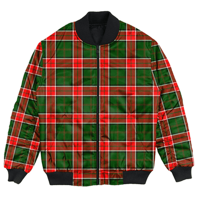 Clan Pollock Modern Tartan Bomber Jacket