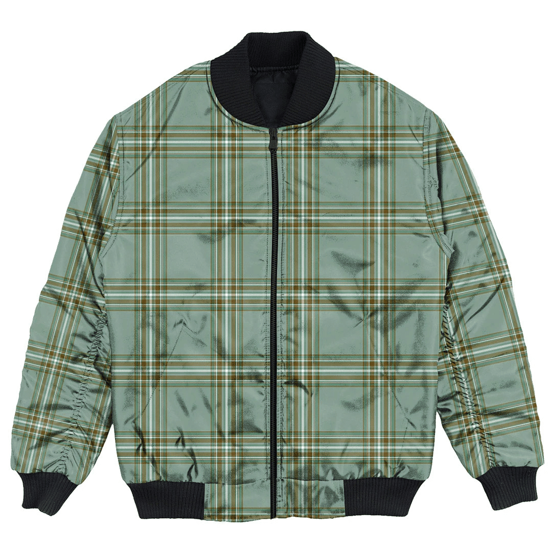 Clan Kelly Dress Tartan Bomber Jacket TL90 Kelly Dress Tartan Tartan Bomber Jacket   