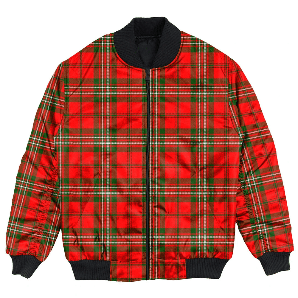 Clan SCOTT MODERN Tartan Bomber Jacket SL61 Clan Scott (Scott Tartan) Tartan Bomber Jacket   