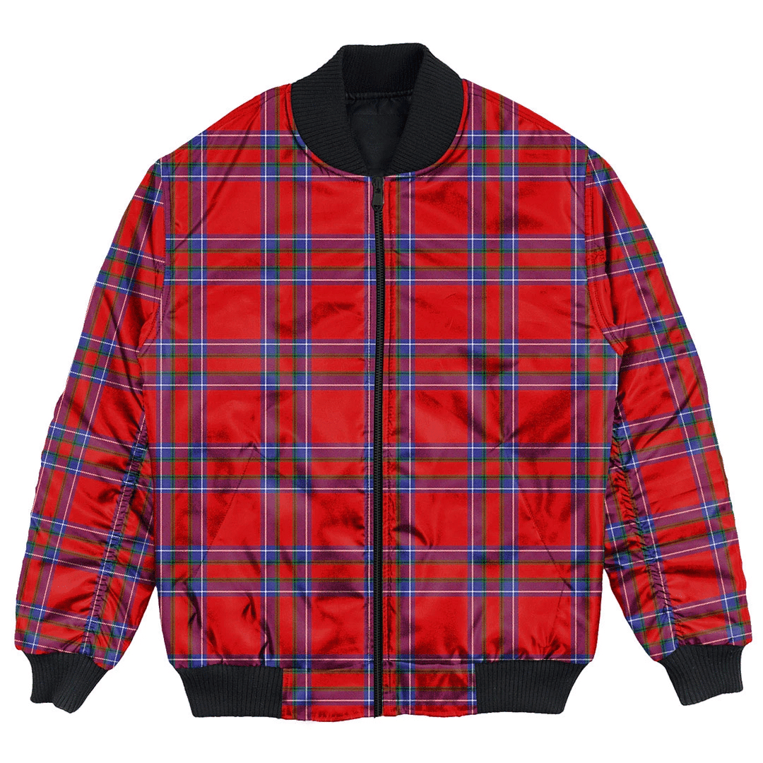 Clan Inverness District Tartan Bomber Jacket XH99 Inverness District Tartan Tartan Bomber Jacket   