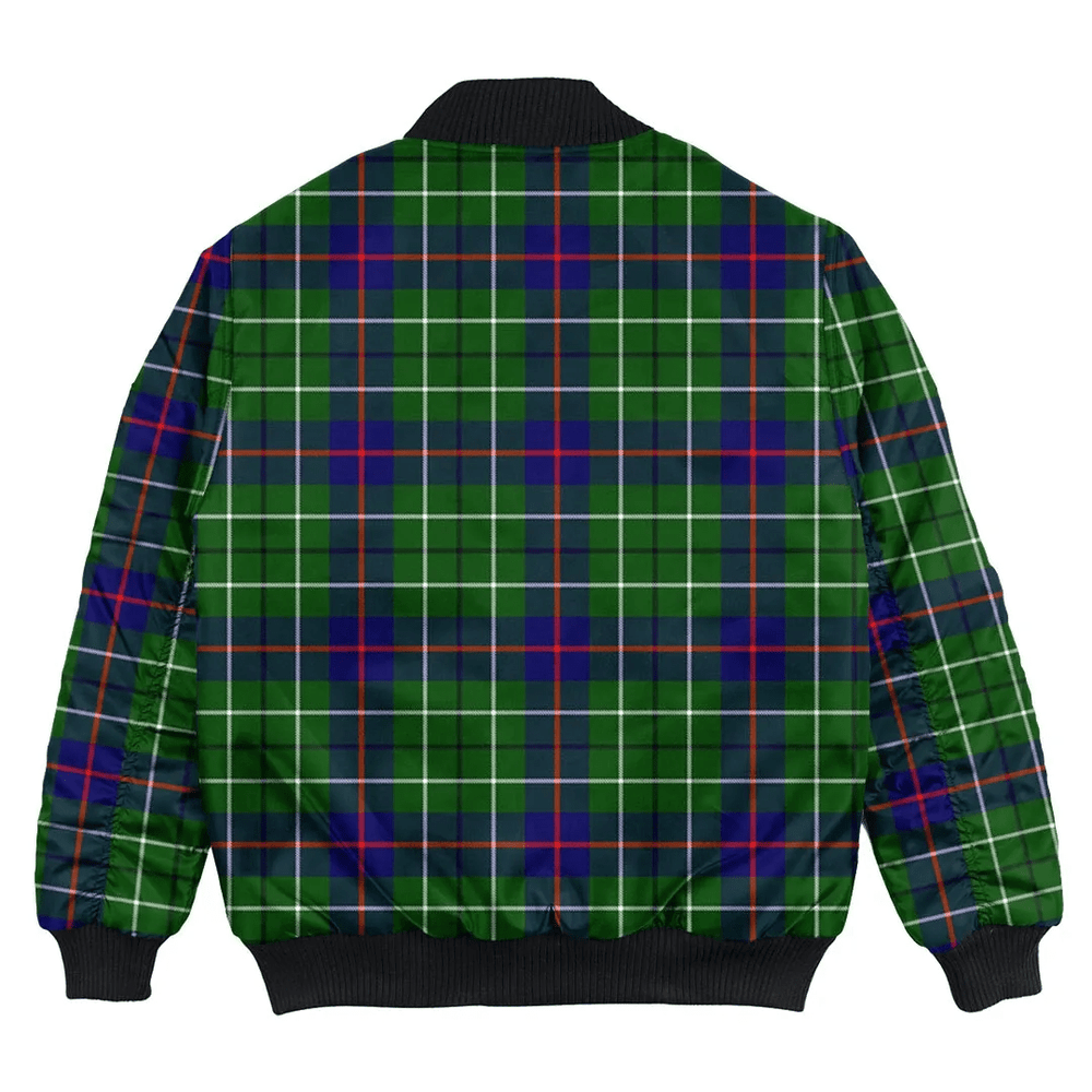 Clan Duncan Modern Tartan Bomber Jacket LH83 Duncan Modern Tartan Tartan Bomber Jacket   