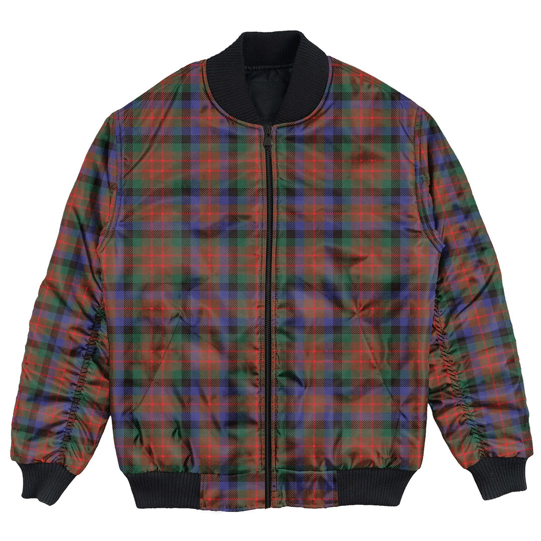 Clan MacDuff Hunting Modern Tartan Bomber Jacket HL66 MacDuff Hunting Modern Tartan Tartan Bomber Jacket   